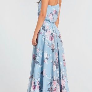 Beautiful floral dress for event guest. Prom, wedding guest works for anything